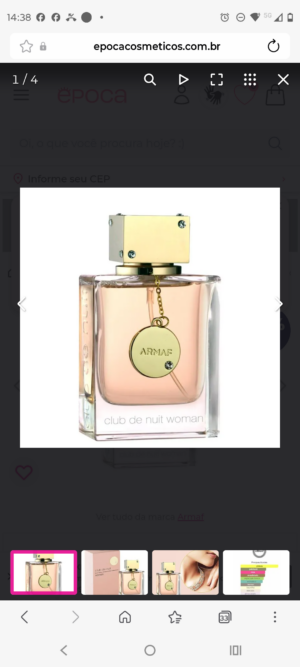 Club de Nuit Woman 105Ml