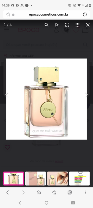 Club de Nuit Woman 105Ml