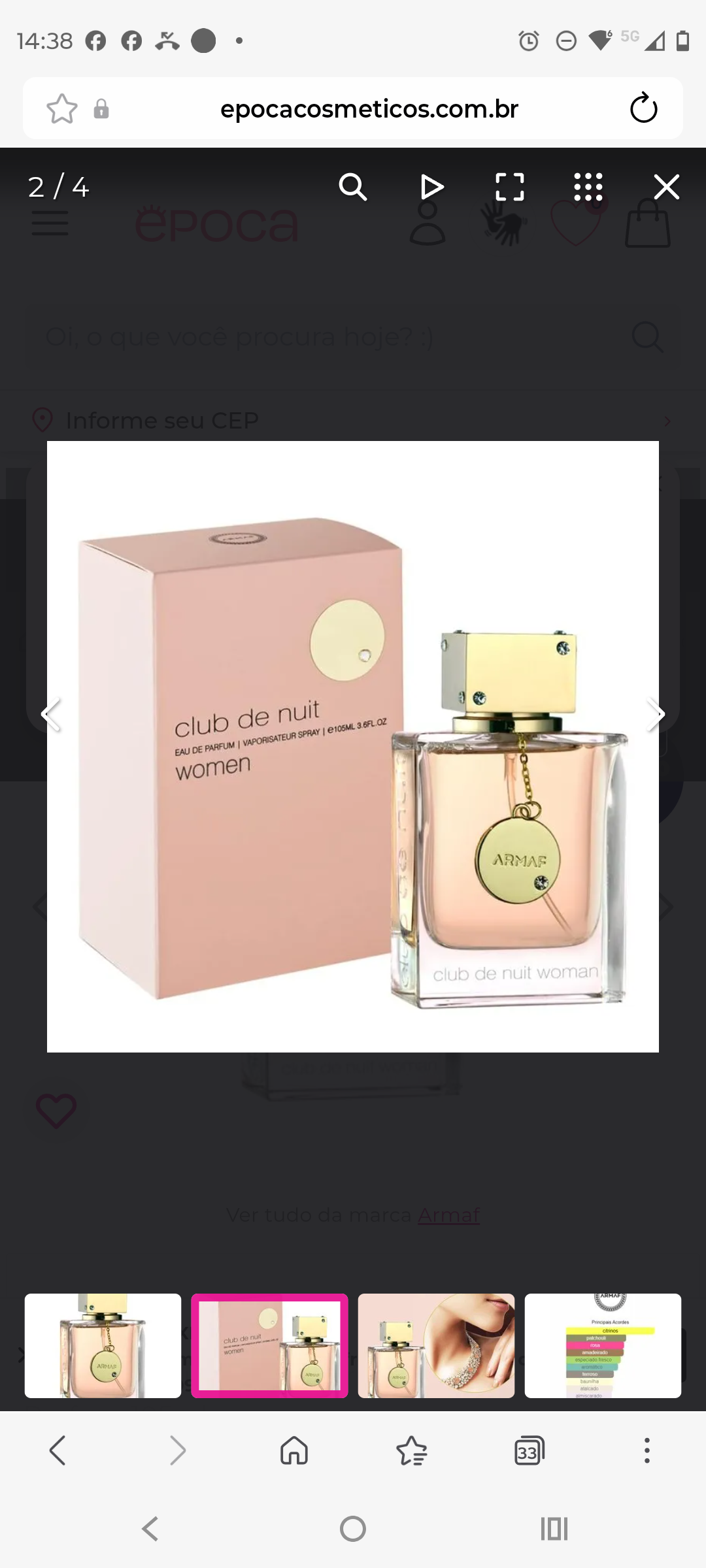Club de Nuit Woman 105Ml - Imagem 3